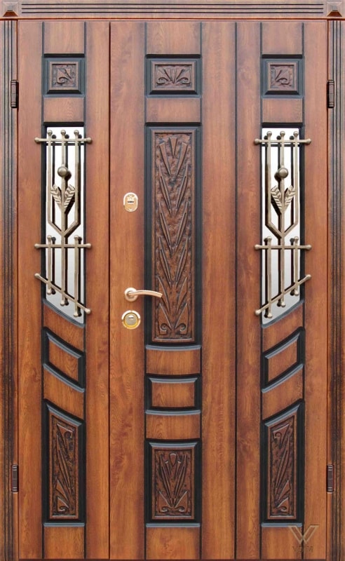 Двери входные, двуполые